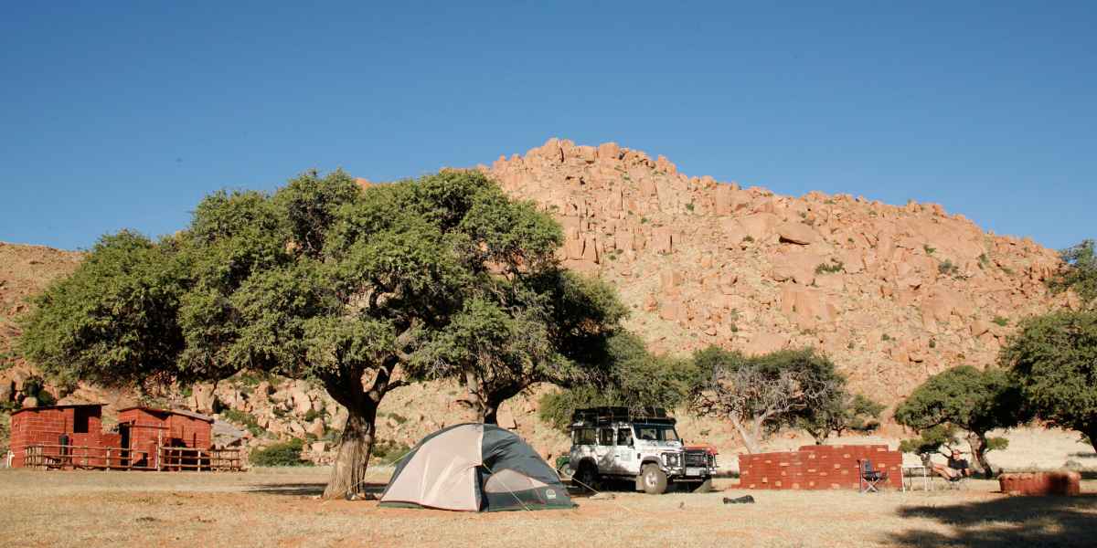 Little Hunters Rest - Beautiful campsite in Namibia