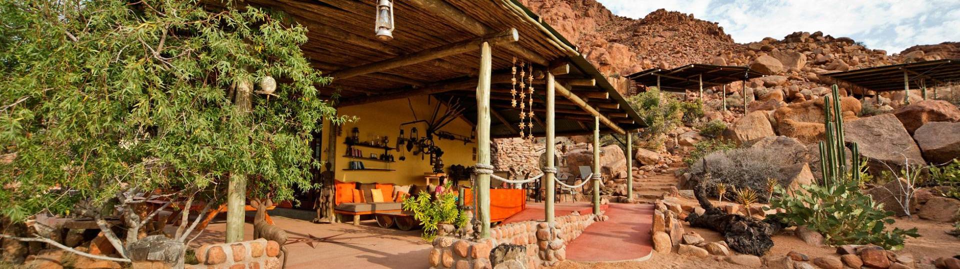 Namtib Desert Lodge reception